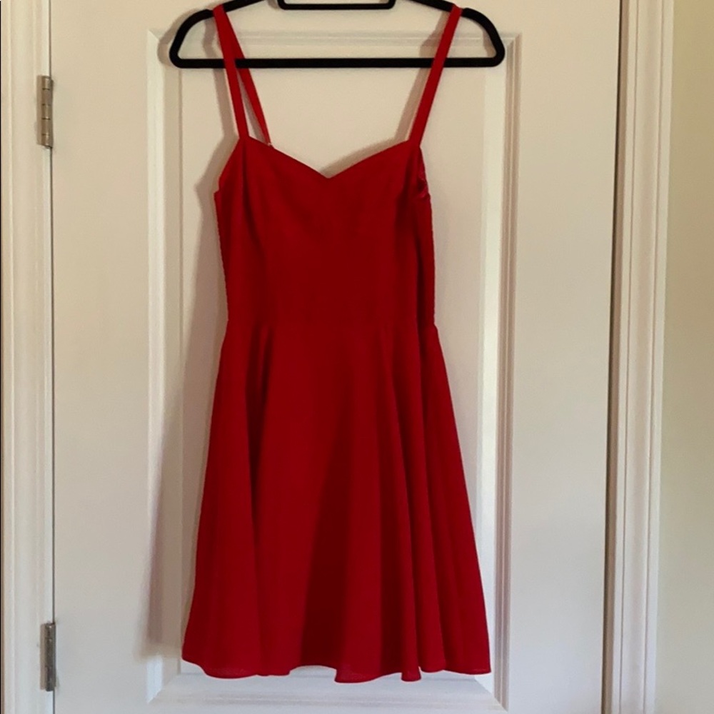 Flirty Red Dress
